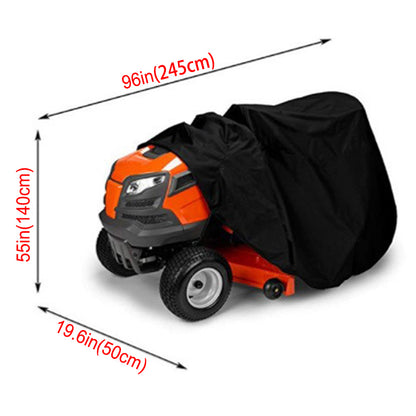 Waterproof Anti-UV Outdoor Garden Tractor Lawn Mower Sun Shade Cover, Size: XXL/245*50*140cm