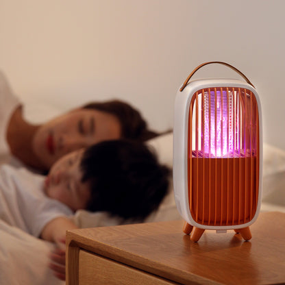 WT-M2 UV Light Mosquito Trap Lamp Retro Bedside Bedroom Photocatalyst Electric Shock Mosquito Killer