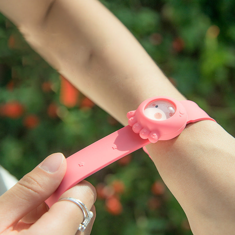 XIAOMI YOUPIN JORDAN&JUDY PT153-PT157 Silicone Mosquito Repellent Watch Cartoon Insect Bug Killer Bracelet Wrist Band