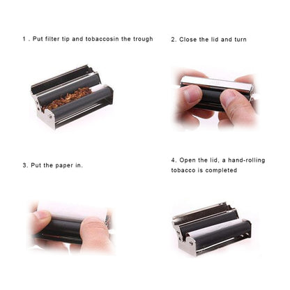 Cigarette Maker Rolling Machine Portable Smoking Accessories Tobacco Roller Cigarette Device