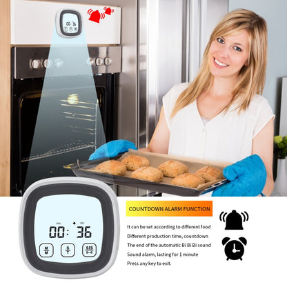 TS-BN53 Wireless Touch Screen Kitchen BBQ Thermometer Electronic Food Meat Temperature Measurement Tool (BPA Free, FDA Certificated)