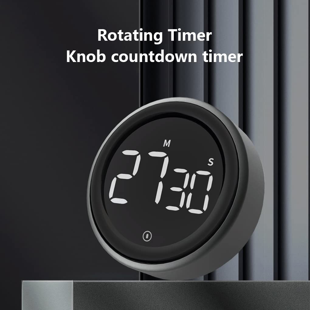 YGH-5250 Digital Display Timer Electronic Rotary Setting Clock for Living Room / Bedroom / Skin Care