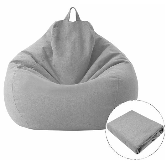 100x120CM Beanbag Sofa Cover Couch Living Room Sofa Slipcover Chair Cloth Lounger Seat Tatami Bean Bag