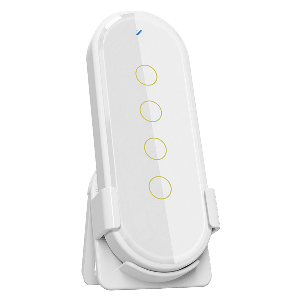 TM-YKQ004 4 Gang  Tuya ZigBee Wireless Touch Smart Switch Light Remote Control