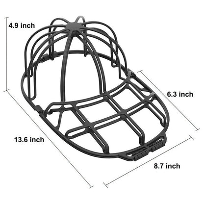 3Pcs / Set Cap Washer Frame Cage Baseball Hat Cleaner Holder Protector PP Hat Rack