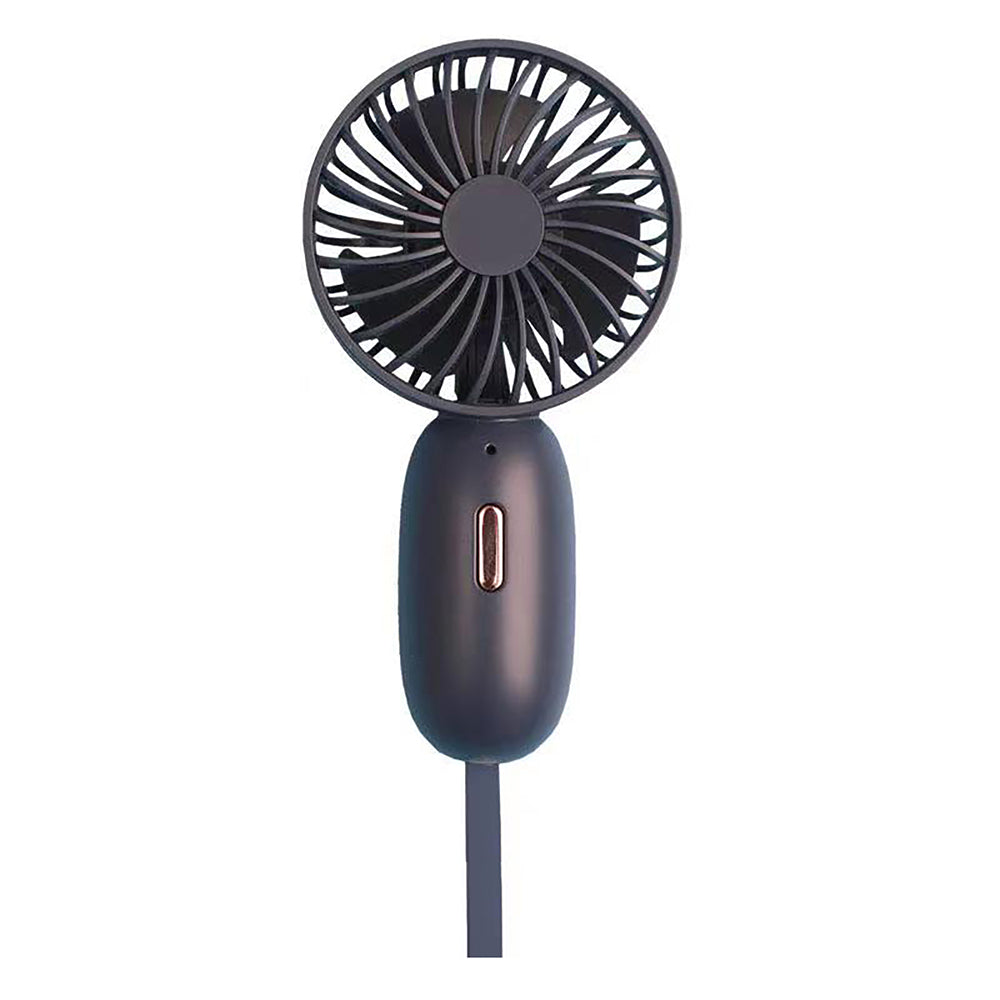 F211 Mini Handheld Fan 3 Speeds Adjustable Silent Fan with Wrist Strap