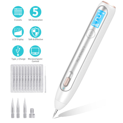 XPREEN XPRE070 LCD Laser Freckle Removal Machine Skin Mole Removal Pen Dark Spot Remover