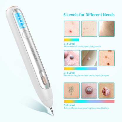 XPREEN XPRE070 LCD Laser Freckle Removal Machine Skin Mole Removal Pen Dark Spot Remover