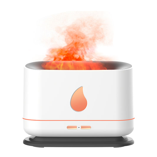 A10 Simulation Flame Timing Setting Automatical Aroma Essential Oils Diffuser Ultrasonic Air Humidifier