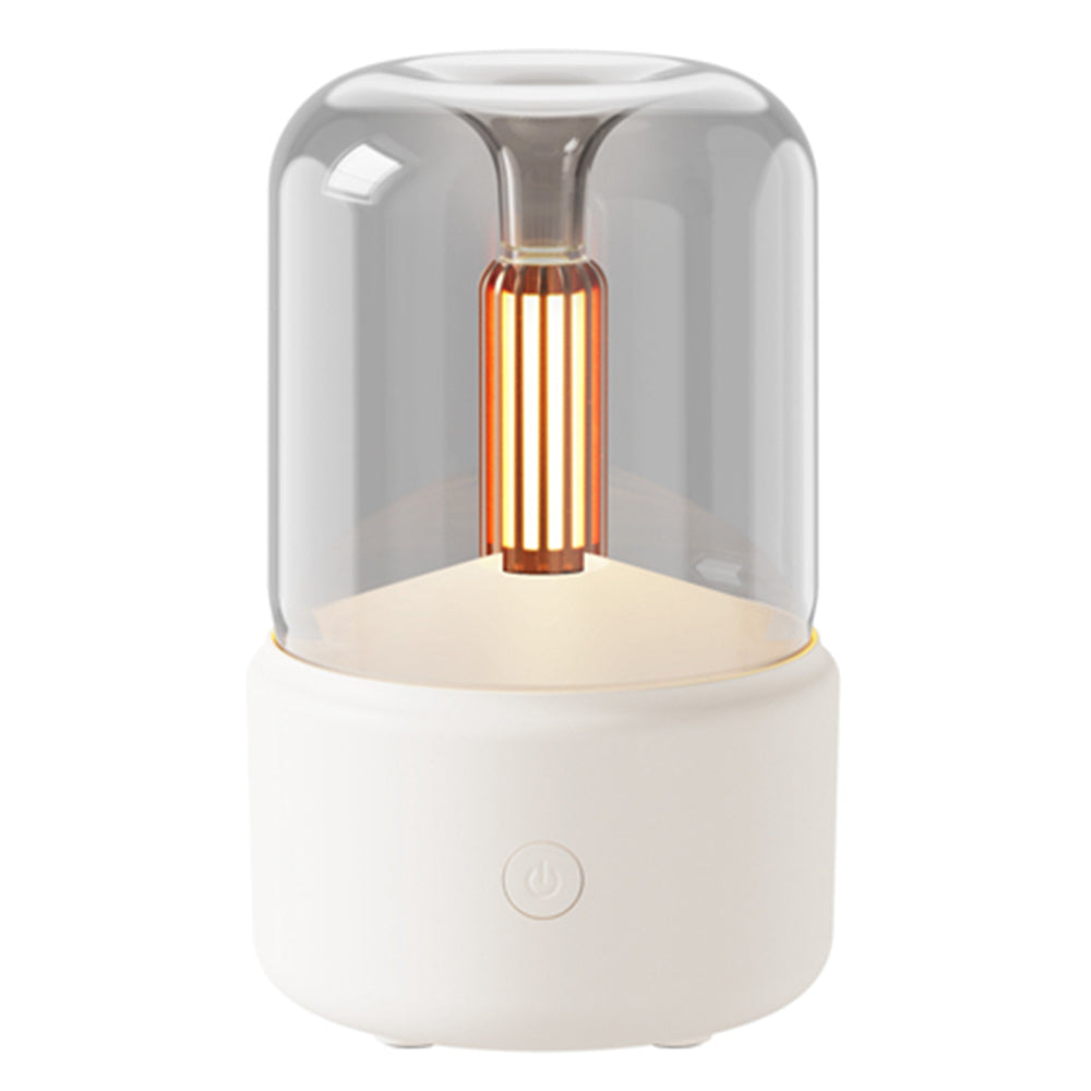 DQ702 Air Humidifier Simulation Candlelight Aromatherapy Essential Oil Diffuser for Home Office Yoga Room