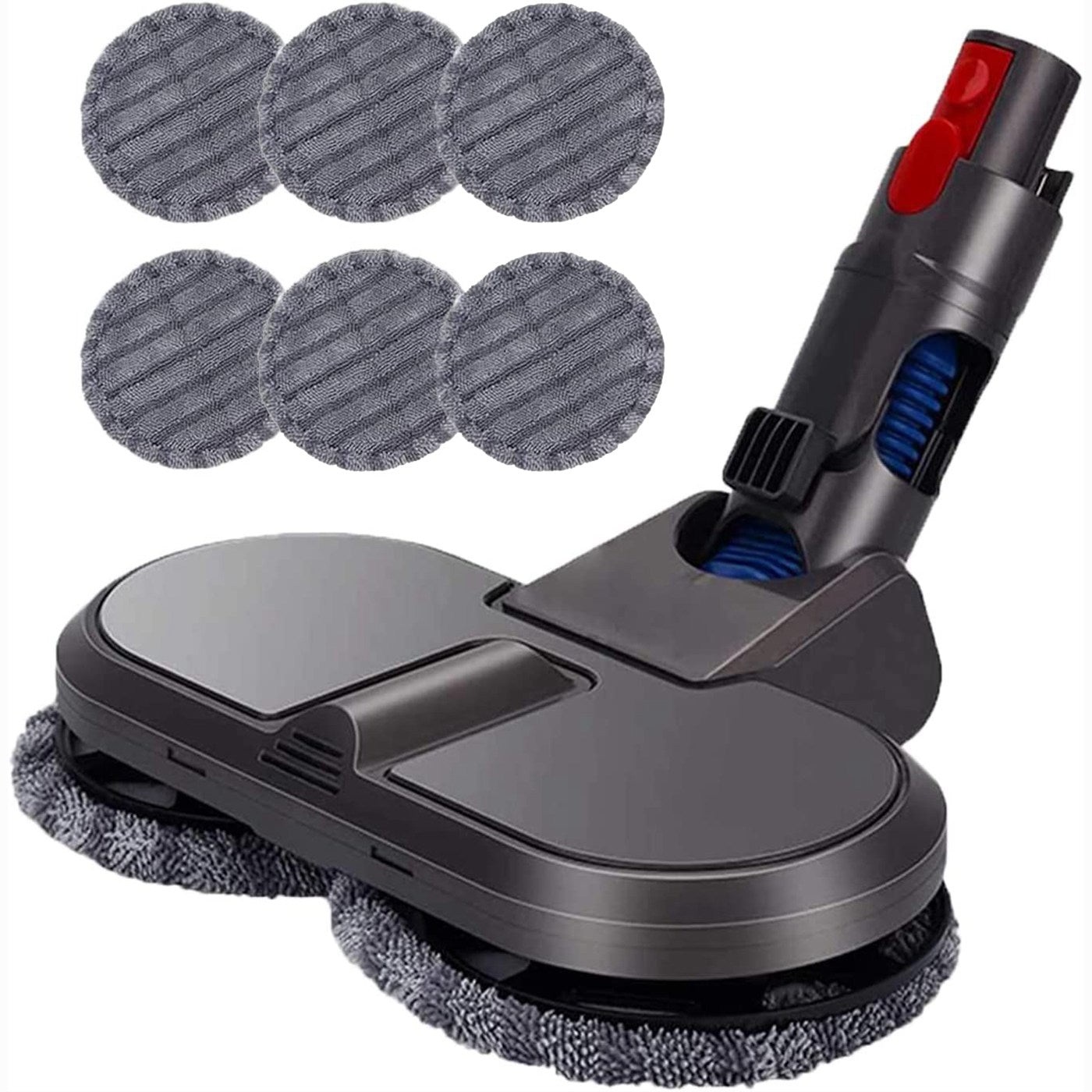 Electric Vacuum Mop Head Attachment 6PCS Mop Refill Pads for Dyson V6 / V7 / V8 / V10 / V11 Vacuum Cleaner