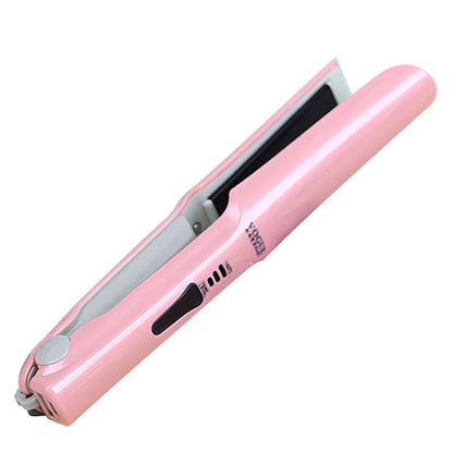 2 in 1 Hair Straightener Flat Aluminum Alloy 3 Temperature Levels Hair Curler for Hair Style