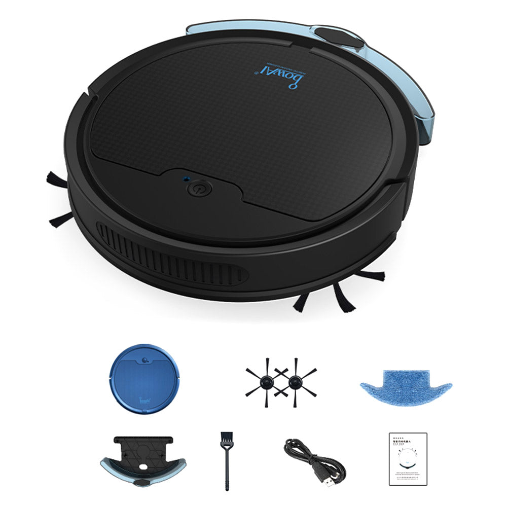 OB8S-MAS Smart Anti-drop Sweeping Robot Vacuum Cleaner Rechargeable Auto-cleaner Sweeper with Water Tank