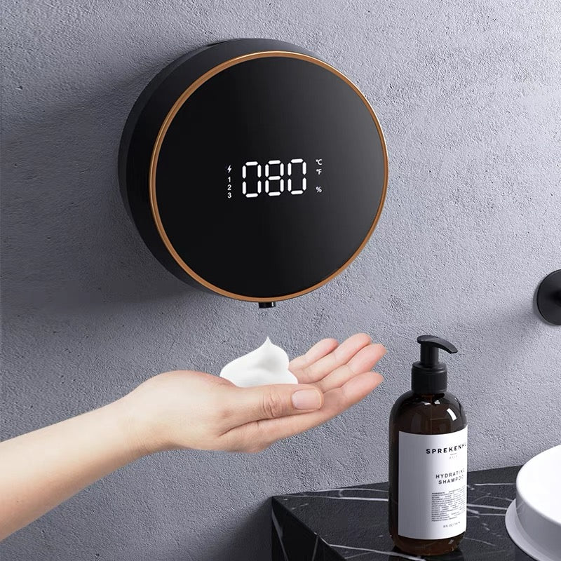 W1 Wall-mounted Soap Dispenser Smart Touchless Foam Hand Washing Automatic Infrared Sensor Soap Dispenser for Home Office Public Toilet