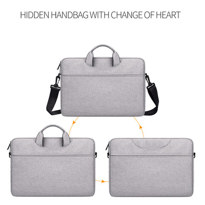 ST01S Notebook Lined Protective Bag Laptop Handbag with Shoulder Strap for 13.3 Inch Laptop