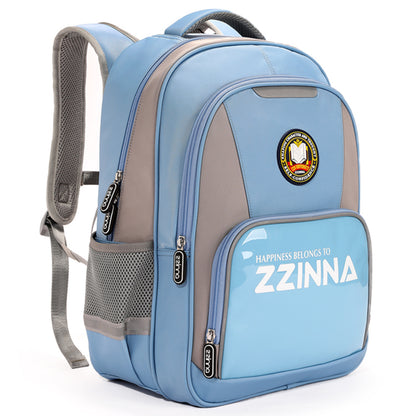 ZZINNA N712 Backpack Schoolbag Lightweight Spine Protection Bookbag for 6-12 Years Old Kids Teens Children