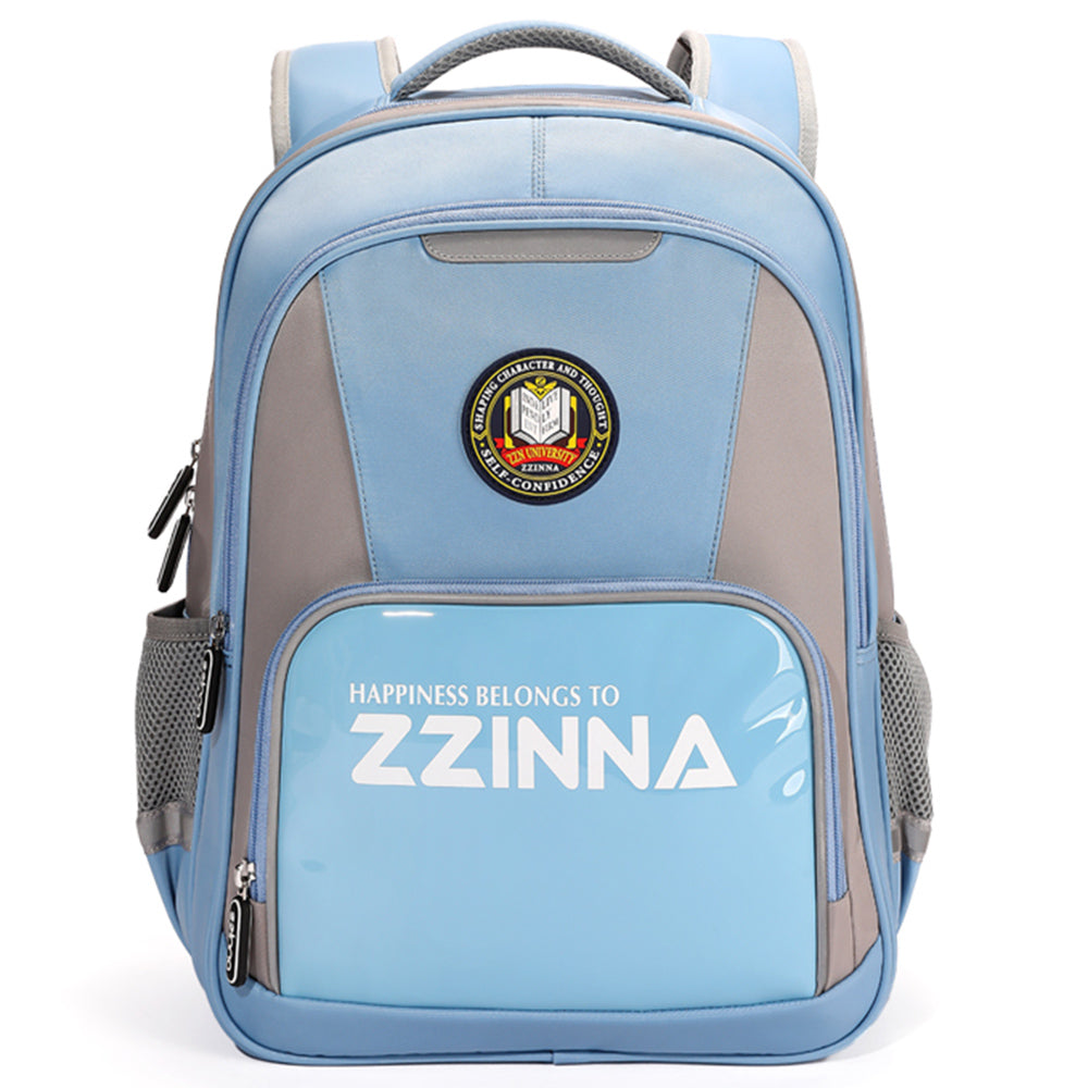 ZZINNA N712 Backpack Schoolbag Lightweight Spine Protection Bookbag for 6-12 Years Old Kids Teens Children