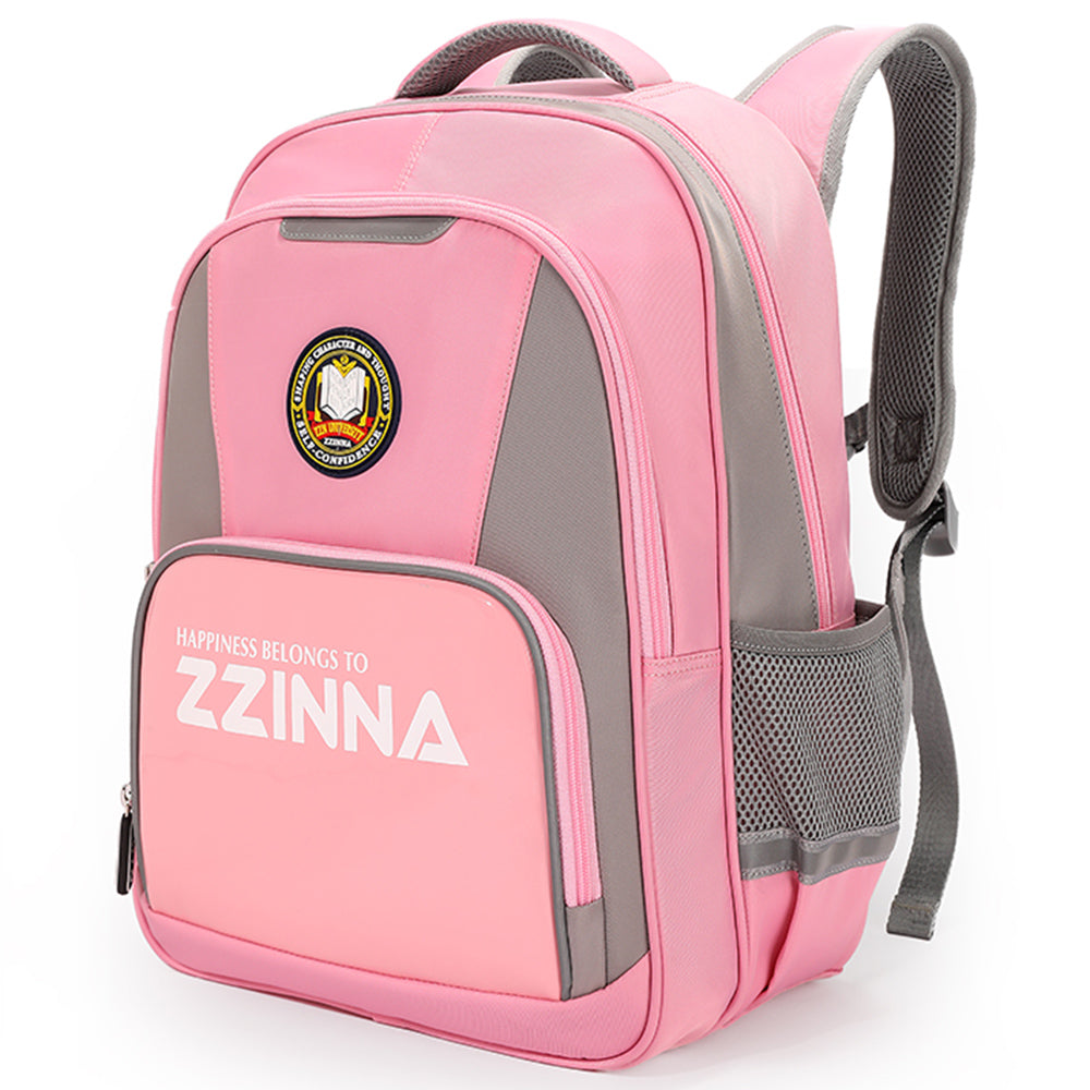 ZZINNA N712 Backpack Schoolbag Lightweight Spine Protection Bookbag for 6-12 Years Old Kids Teens Children