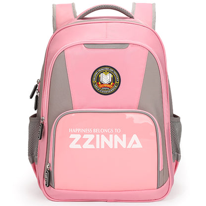 ZZINNA N712 Backpack Schoolbag Lightweight Spine Protection Bookbag for 6-12 Years Old Kids Teens Children