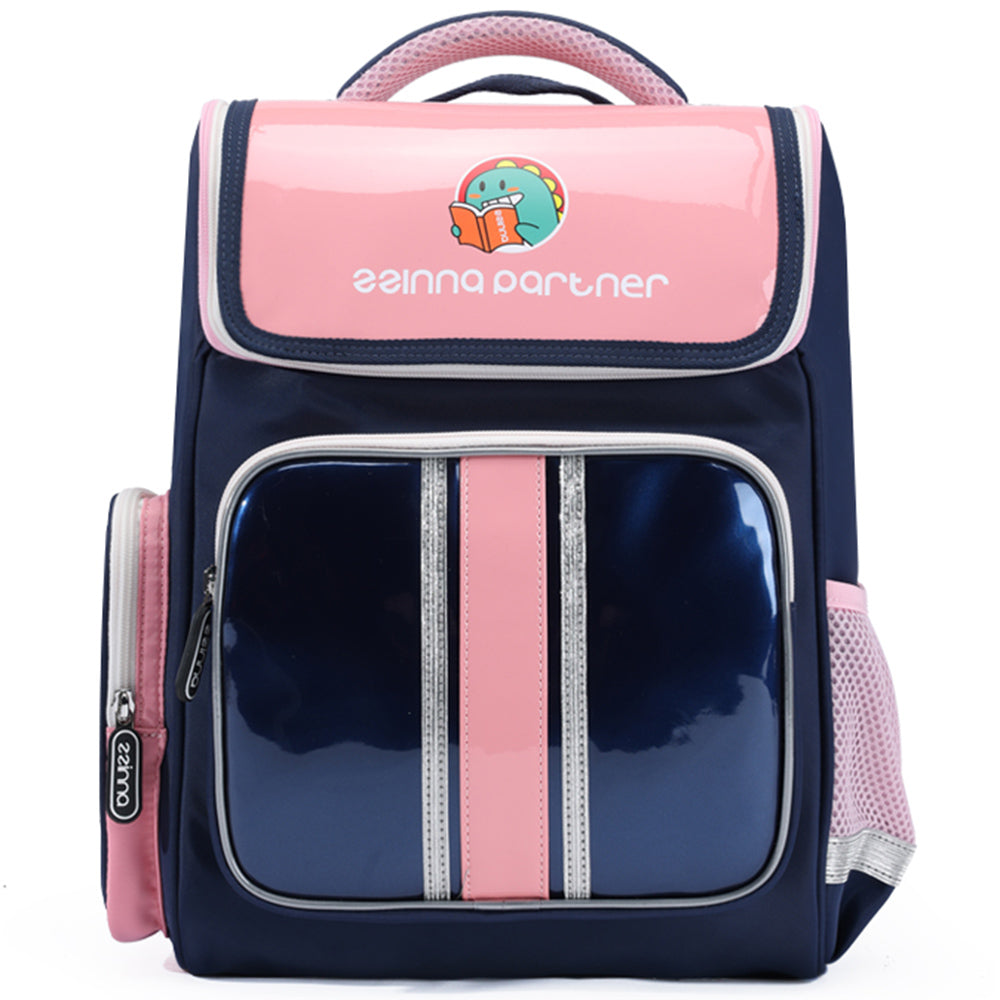 ZZINNA N716 Anti-slip Backpack for Boys Girls Primary School Bag Spine Protection Scientific Weight-loss Backpack (Size: L)