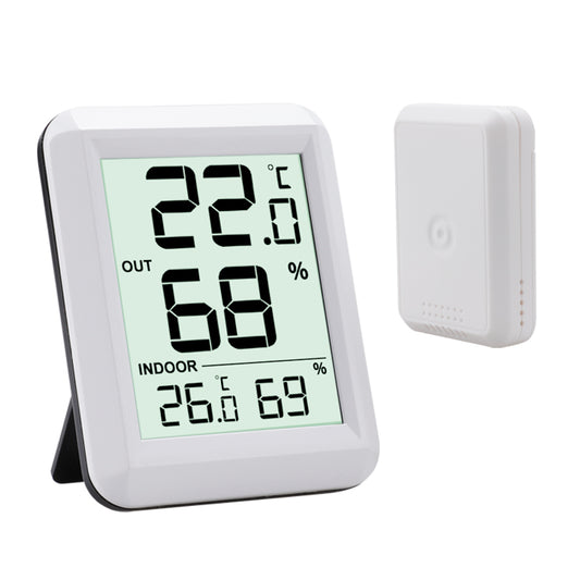 TS-FT0423 Wireless Electronic Thermo-hydrometer Multi-functional Indoor Outdooor Precise Thermometer