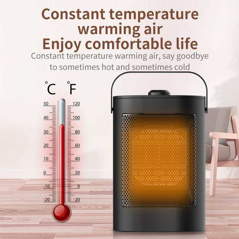 YND-900D Home PTC Electric Heater Air Warmer Winter Desktop Quiet Warm Wind Heating Fan