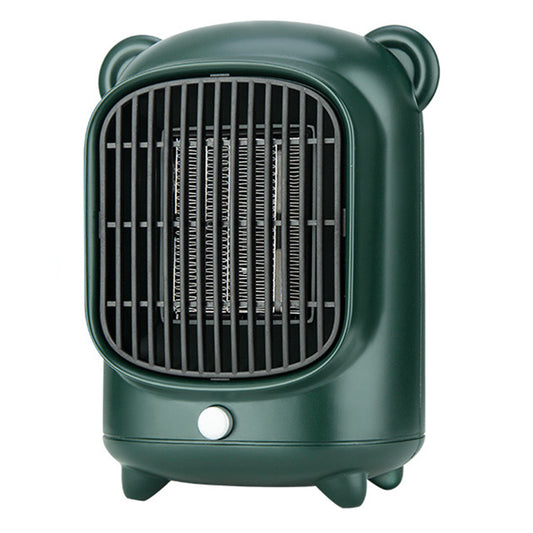 YND-500 Mini Desktop PTC Ceramics Heating Fan Mute Winter Home Air Warmer Warm Wind Electric Heater