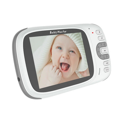 VB609 3.2 inch LCD Video Baby Monitor 2 Way Voice Talk Temperature Monitoring Night Vision Baby Security Camera