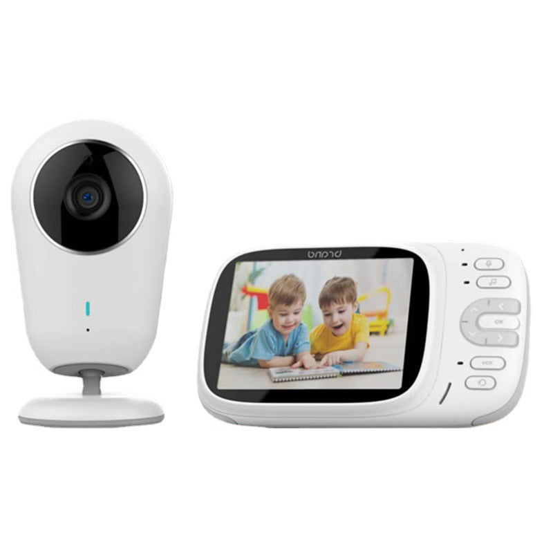 VB609 3.2 inch LCD Video Baby Monitor 2 Way Voice Talk Temperature Monitoring Night Vision Baby Security Camera