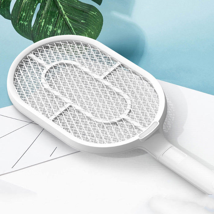 Household USB Rechargeable Multi-funtion Electric Mosquito Swatter