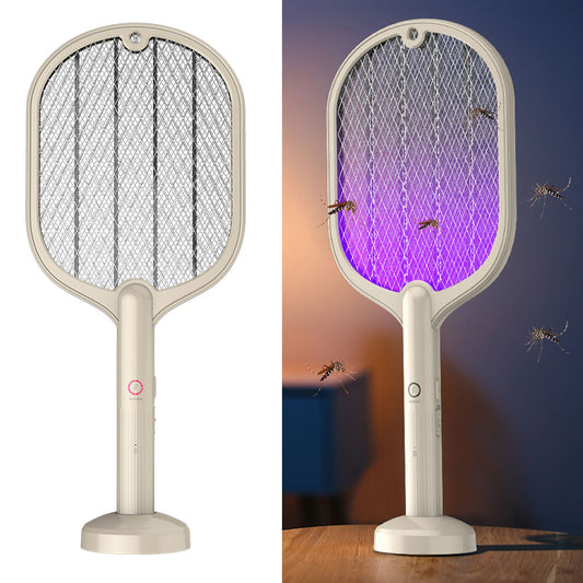 WP-07 2 in 1 Electric Mosquito Swatter Fly Bug Trap USB Rechargeable Mosquito Killer Lamp