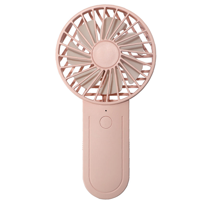 Y7 Mini USB Rechargeable Hand-held Desktop Fan Summer 3-Speed Cooling Fan with Telescopic Hook