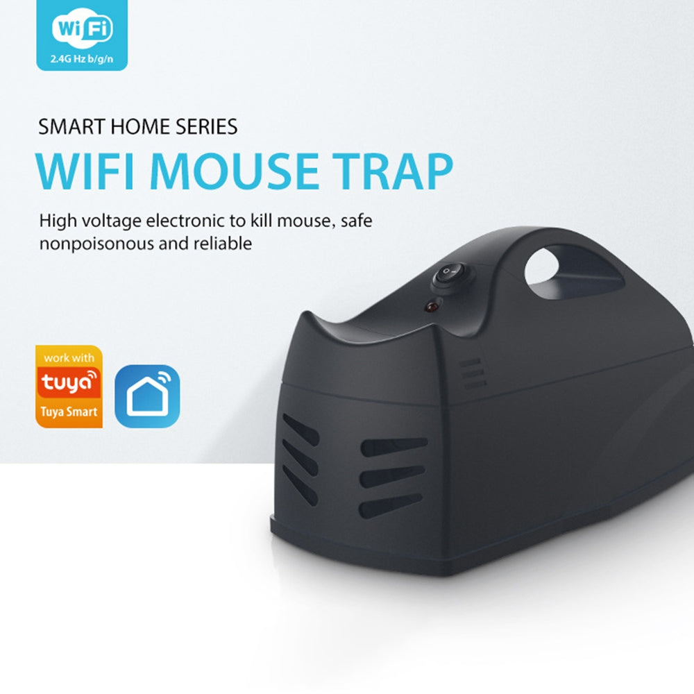 NEO NAS-MA01W WiFi Smart Wireless Rat Zapper Electric Rodent Killer Mouse Trap Catcher with LED Indicator Home Devices (without Battery)