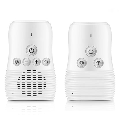 DBM-8 Light Night Wireless Two-way Audio Baby Monitor Talk Back Intercom Sound Alert for Infant