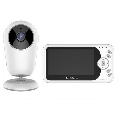 VB608 4.3 inch LCD Screen Wireless Camera Home Security Baby Monitor Camera Two-Way Voice Surveillance Camera with Night Vision, Temperature Measuring