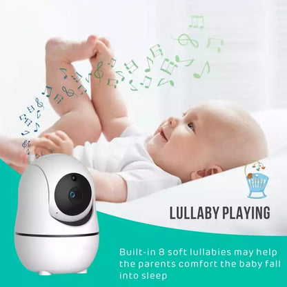 SM70PTZ 7-inch Wireless Digital Baby Monitor Two-Way Talk Camera Home Security Device 2.4GHz Webcam Support Night Vision / Temperature Monitoring