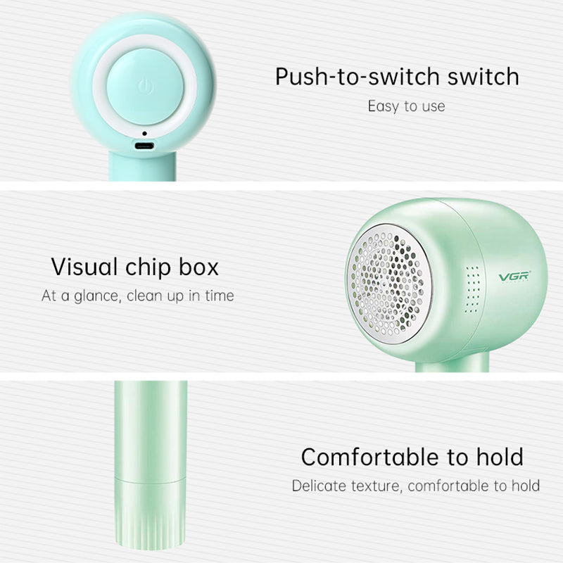 VGR V-813 Portable Electric Lint Remover Household Clothes Shaver Fabric Hair Ball Trimmer