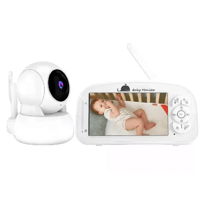 950 5-inch LCD Baby Monitor Temperature Display 2 Way Voice Baby Security Feeding Alarm Video Camera