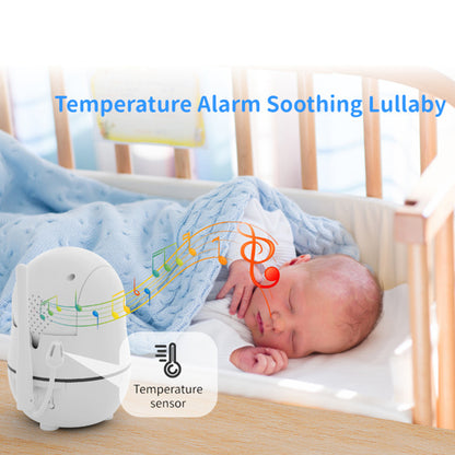 SM50B 5-inch LCD Baby Monitor Temperature Detection Lullaby 2 Way Voice Baby Security HD Video Camera