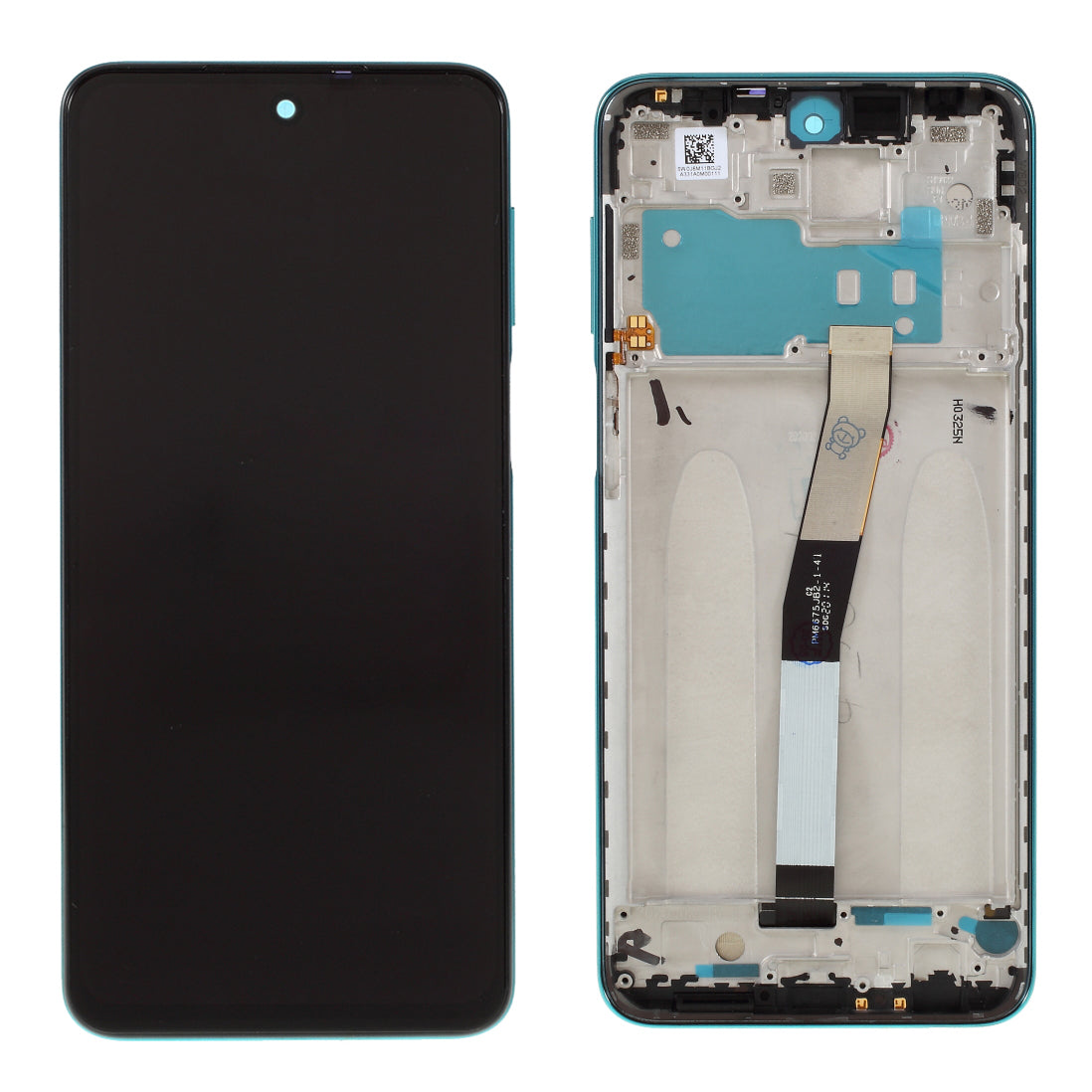 For Xiaomi Redmi Note 9S/Note 9 Pro Grade S LCD Screen and Digitizer Assembly + Frame Replace Part (without Logo)