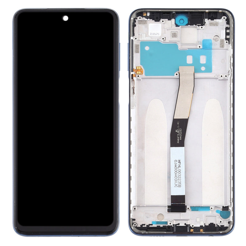 For Xiaomi Redmi Note 9S/Note 9 Pro Grade S LCD Screen and Digitizer Assembly + Frame Replace Part (without Logo)