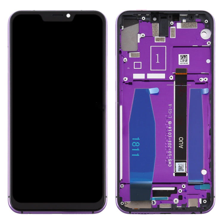 OEM LCD Screen and Digitizer Assembly + Frame Part for Lenovo Z5 / L78011