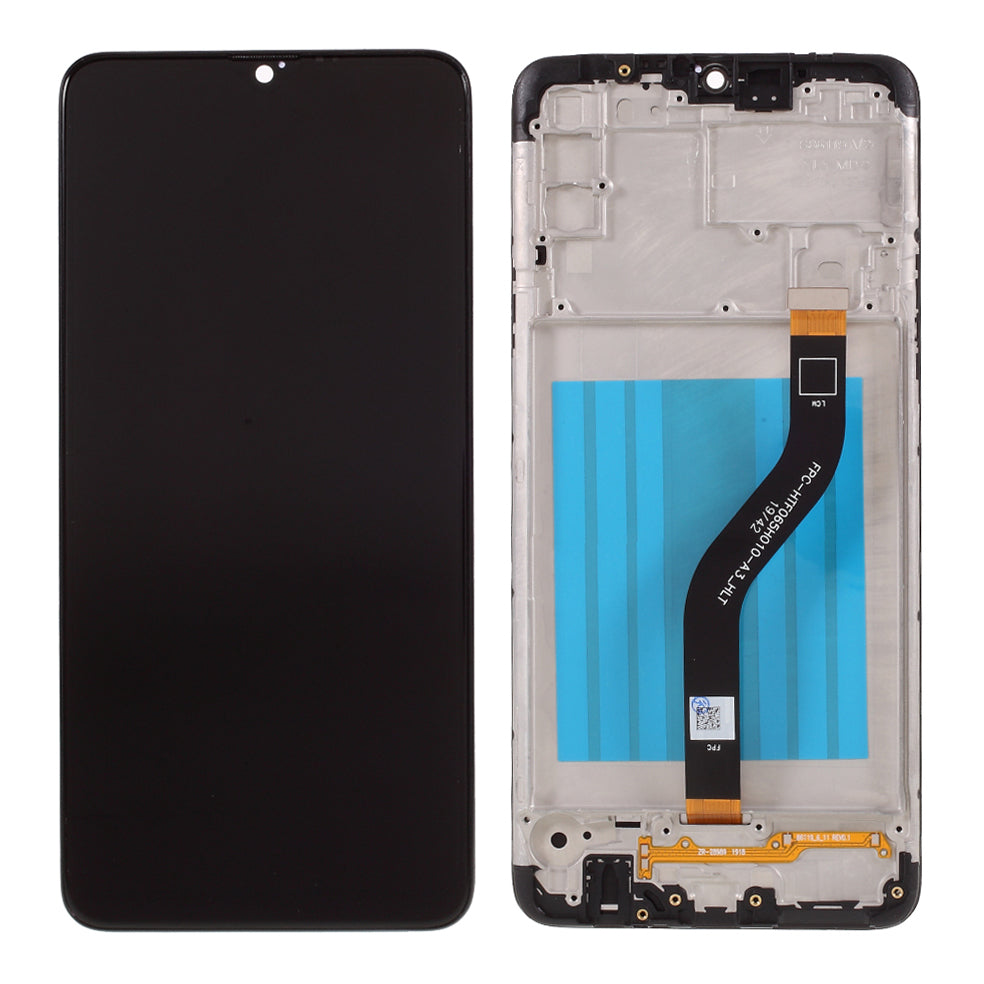 Assembly LCD Screen and Digitizer Assembly + Frame (Without LOGO) for Samsung Galaxy A20s SM-A207F