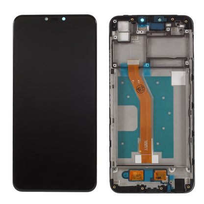 Assembly LCD Screen and Digitizer + Assembly Frame Replacement Part for vivo Y83 - Black