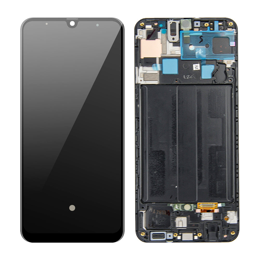 OEM LCD Screen and Digitizer Assembly + Frame Replace Part (Without Logo) for Samsung Galaxy A50S SM-A507