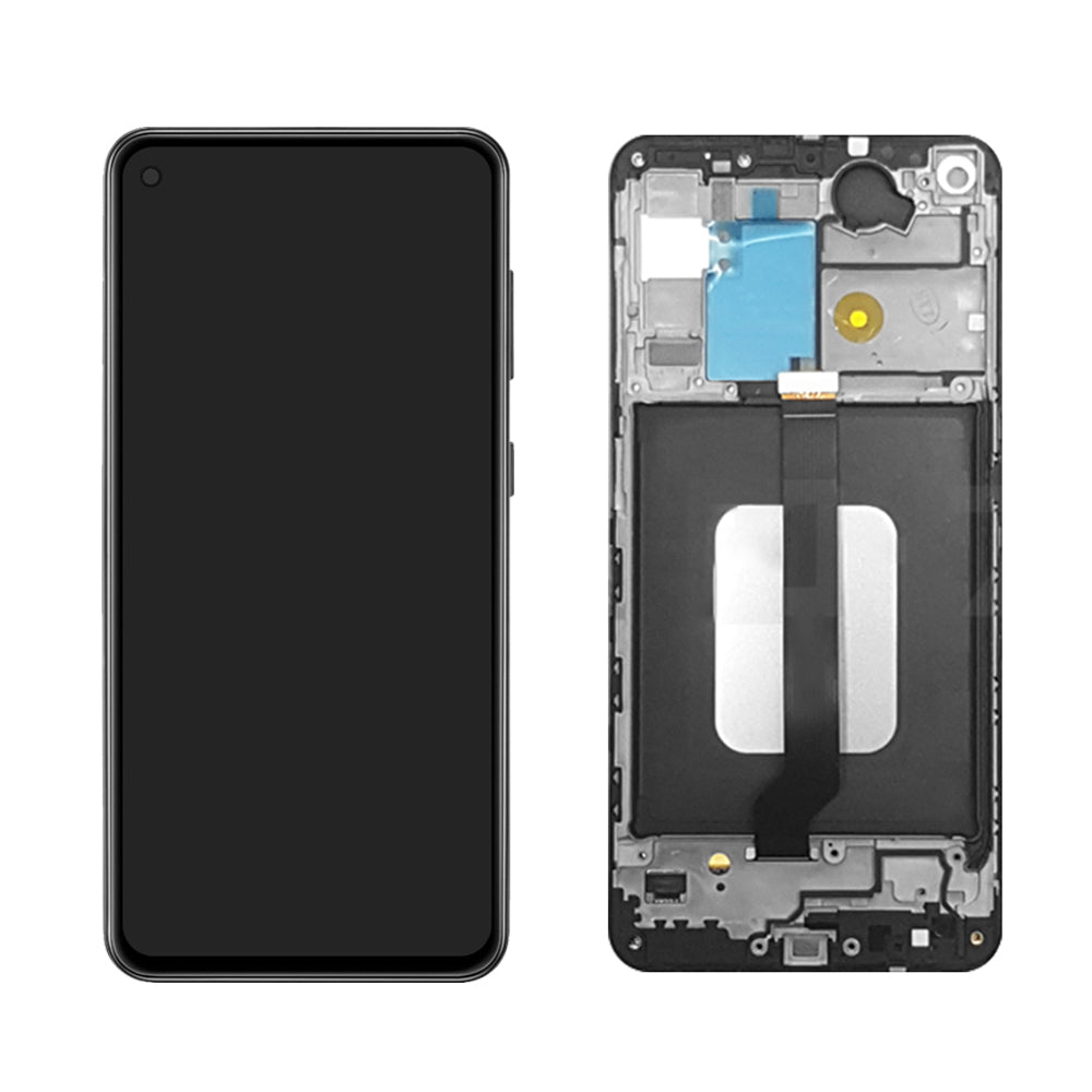 Assembly LCD Screen and Digitizer Assembly + Frame for Samsung Galaxy A60 A606