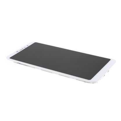 For Vivo X20 LCD Screen and Digitizer Assembly with Frame Replacement Part (In-cell Craft) - White