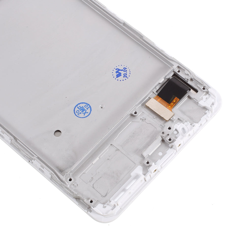 For Vivo X20 LCD Screen and Digitizer Assembly with Frame Replacement Part (In-cell Craft) - White