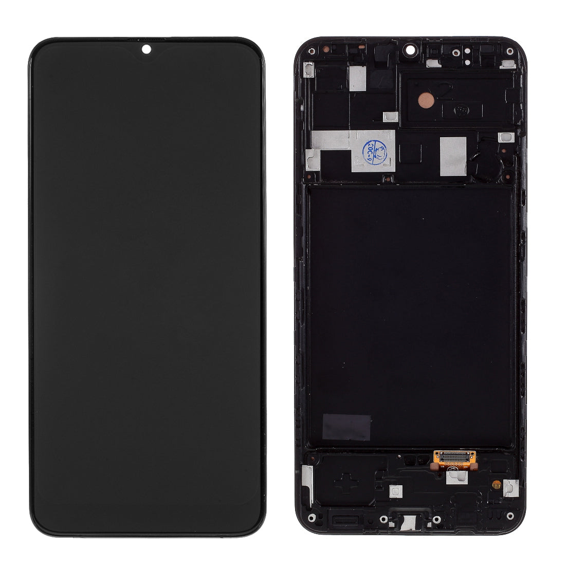 LCD Screen and Digitizer Assembly + Frame TFT Version (Without Logo) for Samsung Galaxy A20 A205