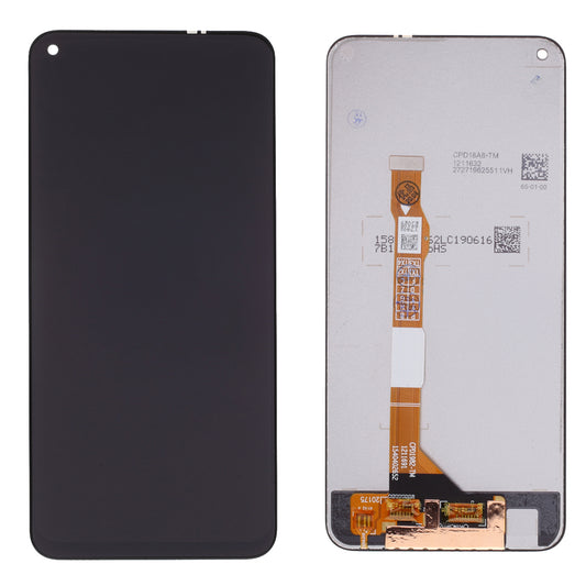 LCD Screen and Digitizer Assembly Repair Part for Vivo Y70s - Black